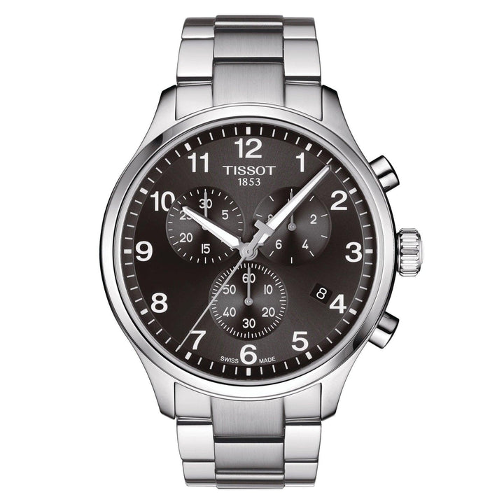 Tissot orologio Chrono XL Classic 45mm nero quarzo acciaio T116.617.11.057.01 - Capodagli 1937