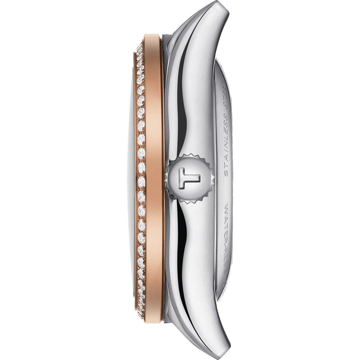 Tissot orologio donna T-My Lady Automatic 18k Gold 29mm diamanti 0,39ct T930.007.41.031.00 - Gioielleria Capodagli