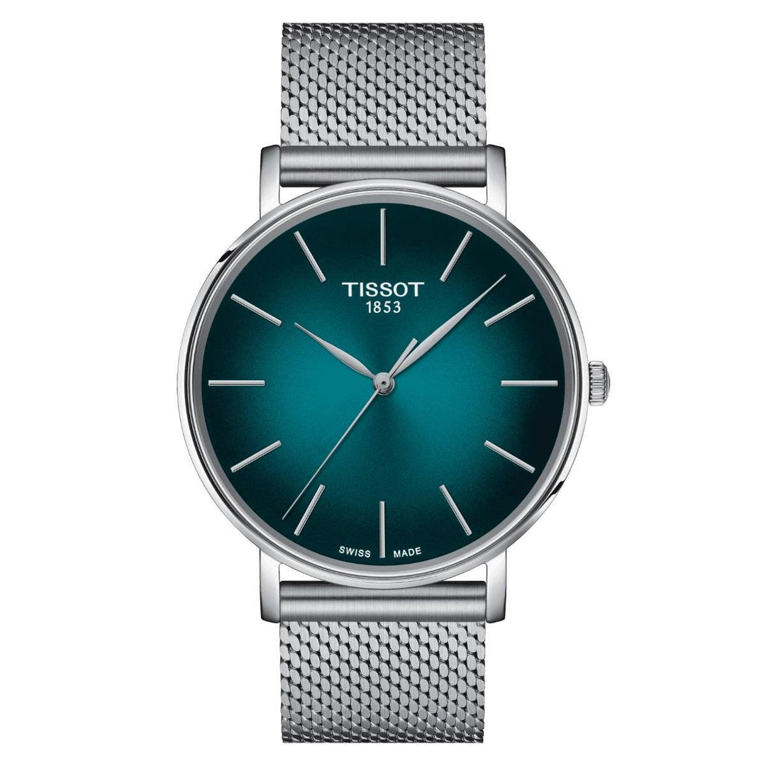 Tissot orologio Everytime 40mm verde quarzo acciaio T143.410.11.091.00 - Capodagli 1937