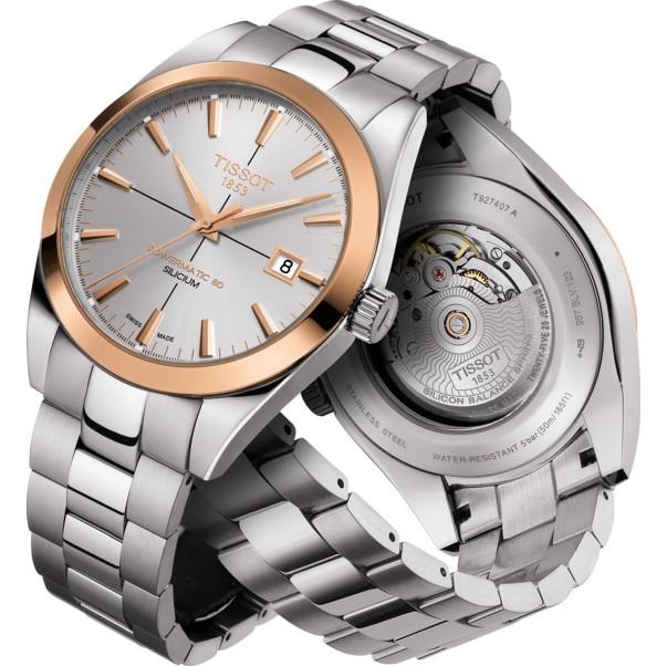 Tissot orologio Gentleman Automatic Powermatic 80 Silicium T927.407.41.031.00 - Gioielleria Capodagli