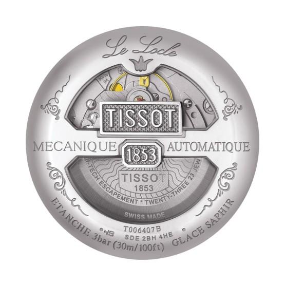Tissot orologio Le Locle Powermatic 80 39,3mm argento automatico acciaio T006.407.11.033.00 - Gioielleria Capodagli