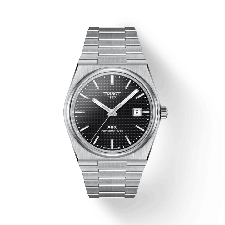 Tissot orologio PRX Powermatic 80 39,5mm nero automatico acciaio T137.407.11.051.00 - Capodagli 1937