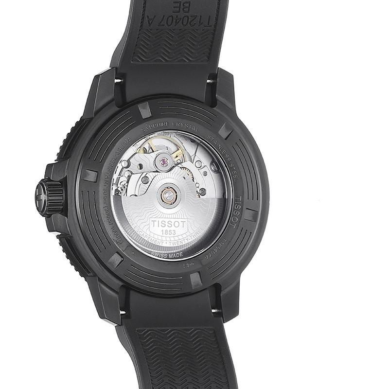 Tissot orologio Seastar 1000 Powermatic 80 automatico acciaio nero T120.407.37.051.00 - Gioielleria Capodagli