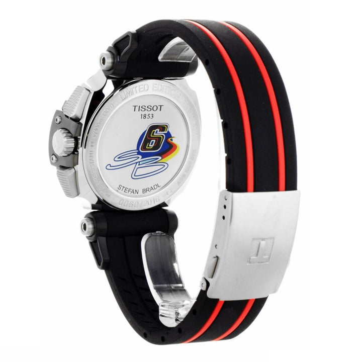 Tissot orologio T-Race Stefan Bradl 2016 Limited Edition cronografo 45mm nero quarzo acciaio T092.417.27.057.02 - Gioielleria Capodagli