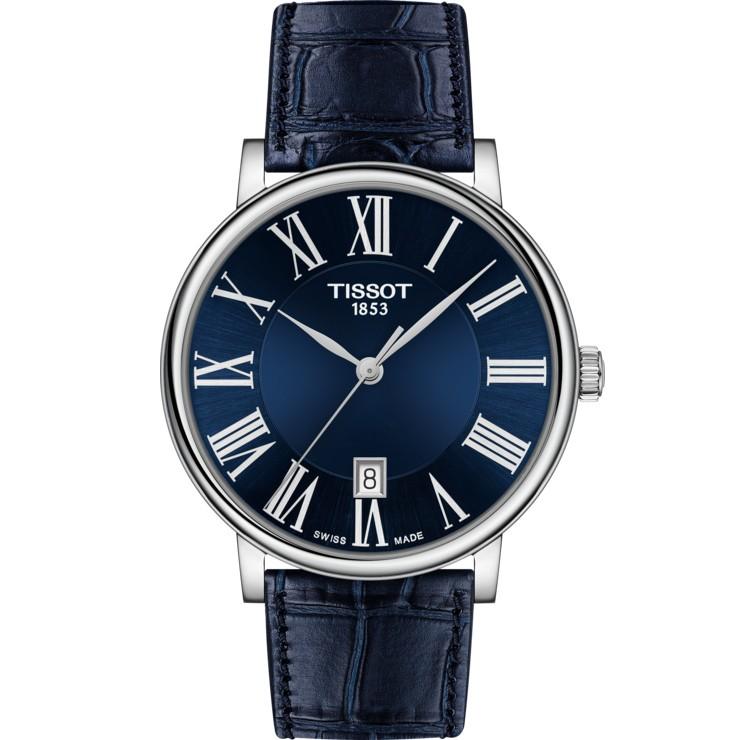 Tissot orologio uomo Carson Premium blu 40mm acciaio quarzo T122.410.16.043.00 - Gioielleria Capodagli