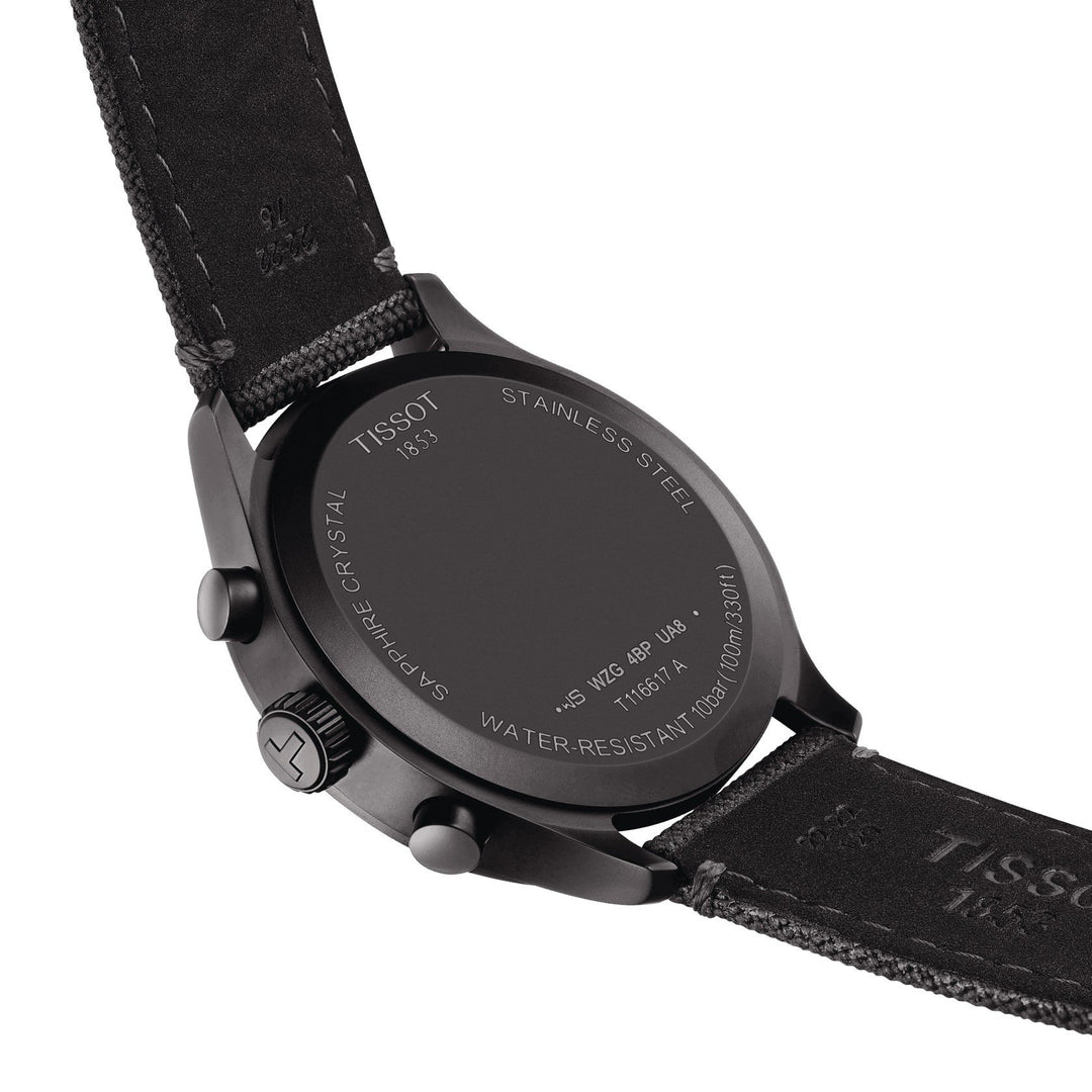 Tissot orologio uomo Chrono XL 45mm acciaio nero quarzo T116.617.37.051.00 - Gioielleria Capodagli