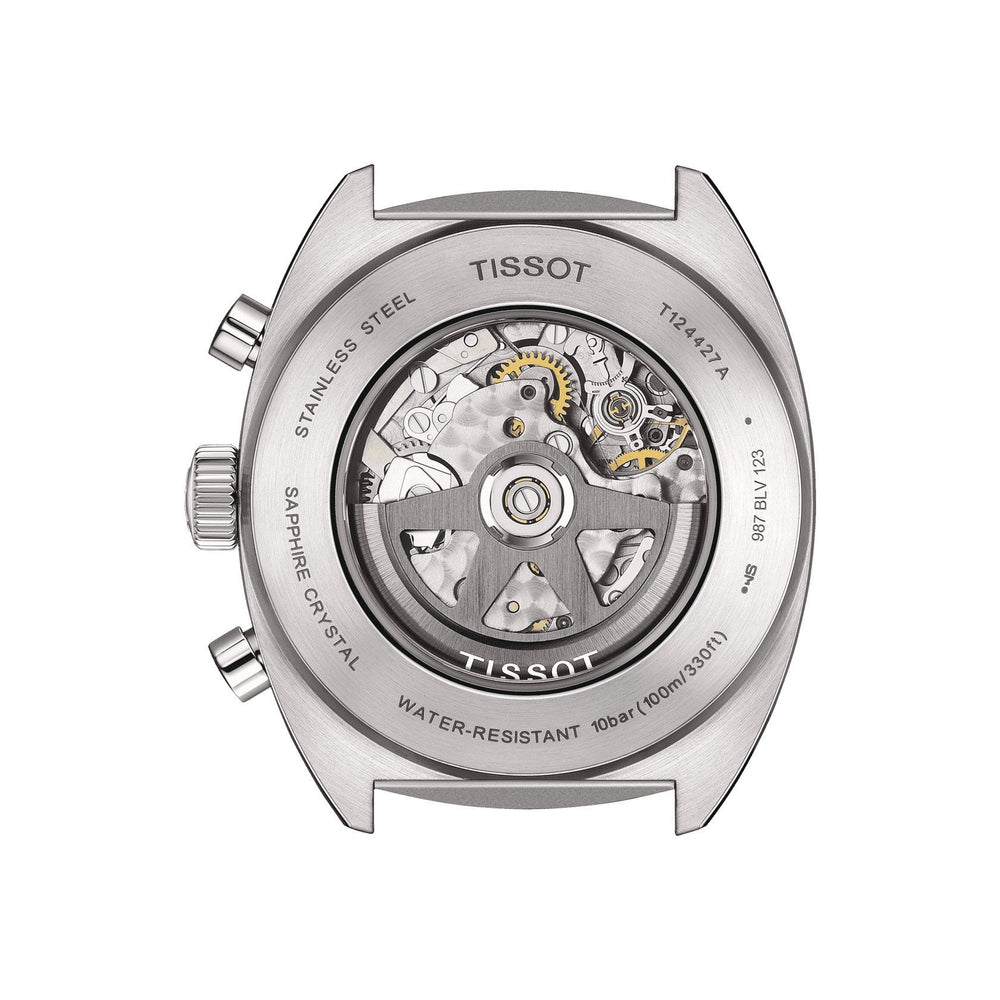 Tissot orologio uomo Heritage 1973 cronografo 43mm automatico acciaio T124.427.16.051.00 - Gioielleria Capodagli
