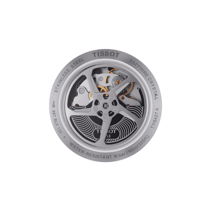 Tissot orologio uomo T-Race Automatic Chronograph 45mm acciaio PVD nero T115.427.27.041.00 - Gioielleria Capodagli