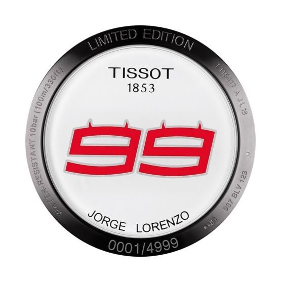 Tissot orologio uomo T-Race Jorge Lorenzo 2018 limited edition acciaio quarzo T115.417.37.061.01 - Gioielleria Capodagli