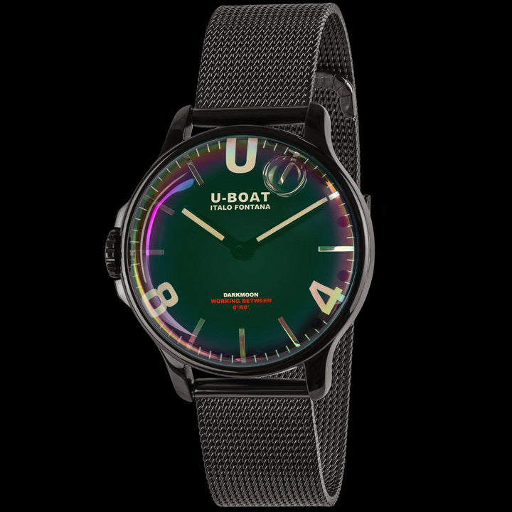 U-BOAT orologio uomo DARKMOON 38 IPB 38mm acciaio quarzo 8470/MT - Gioielleria Capodagli