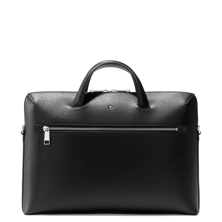 Montblanc thin holder bag with shoulder mesherstück 4810 Black 129190
