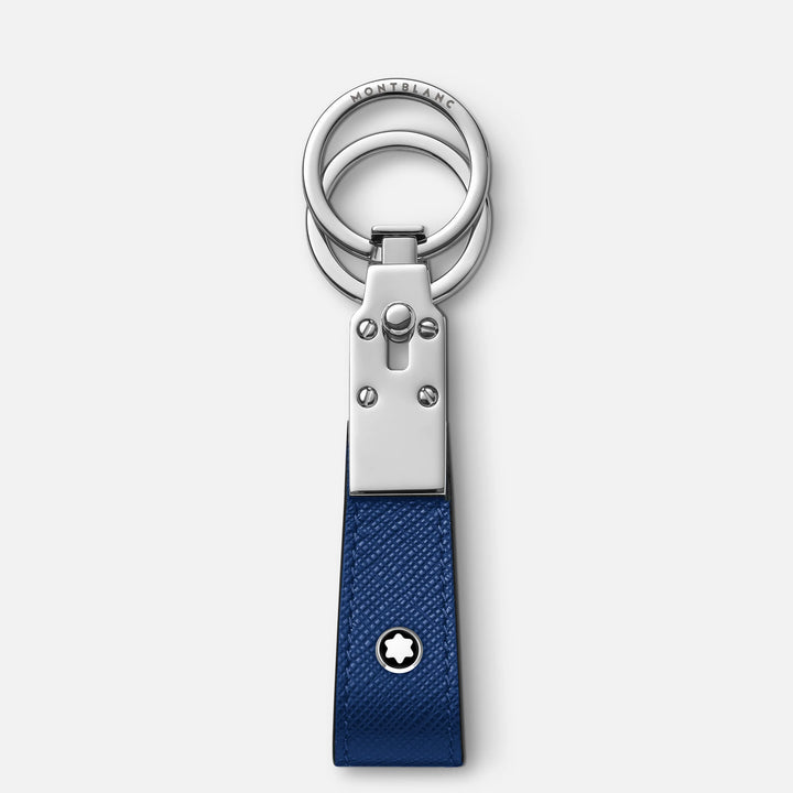 Montblanc Porte-clés avec boucle Montblanc bleu tailleur 130817