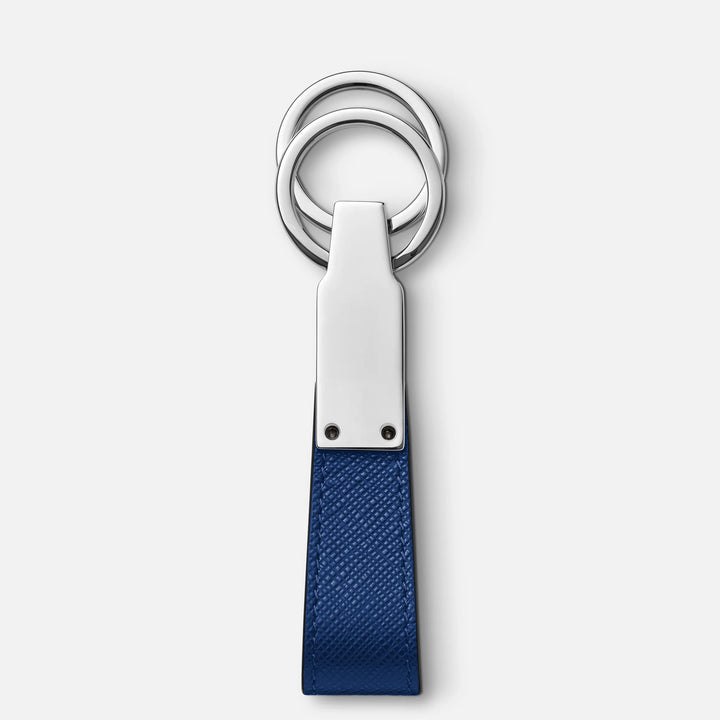 Montblanc Porte-clés avec boucle Montblanc bleu tailleur 130817