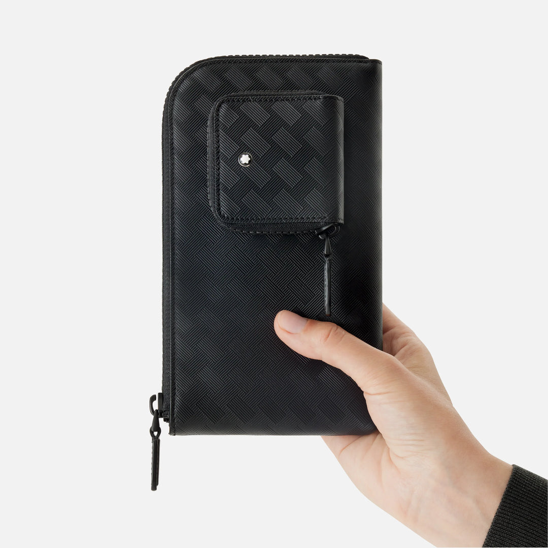 Montblanc Brieftasche 6 Fächer mit Tasche Montblanc Extrem 3,0 schwarz 129981