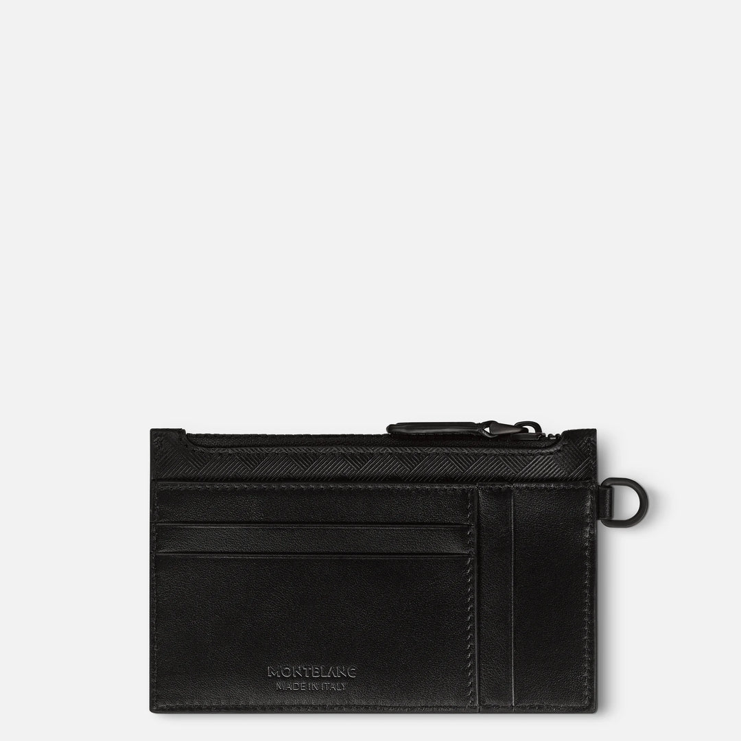 Montblanc 8-Compartment Zipper Montblanc Extreme 3.0 Black Credit Card Holder 129976