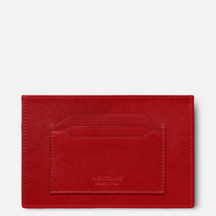 Montblanc porta carte 6 scomparti Meisterstück rosso 129909