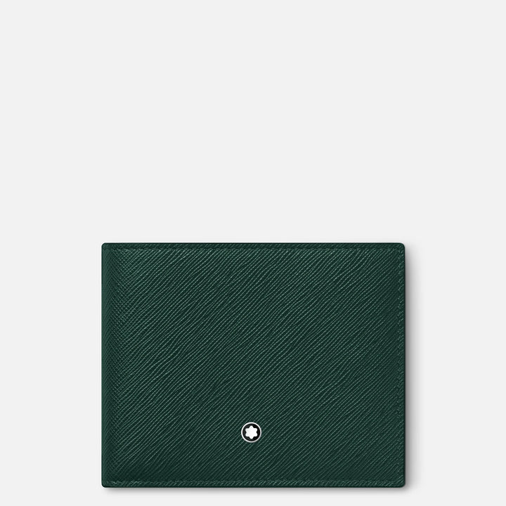 Montblanc Brieftasche 6 Fächer Montblanc Grüne Schneiderei englische Emeraldo 130821