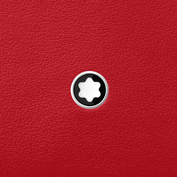 Montblanc Llavero Meisterstück con 4 compartimentos rojo/negro 129691