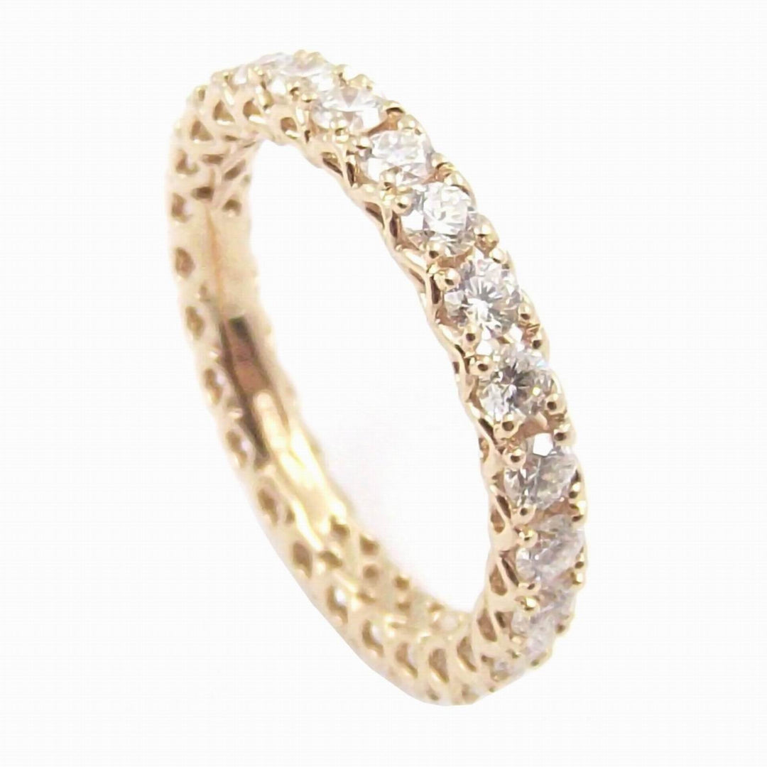 World Diamond Group anello Eternity oro rosa 18kt diamanti 1,44ct AET006160WDI-144-R - Gioielleria Capodagli