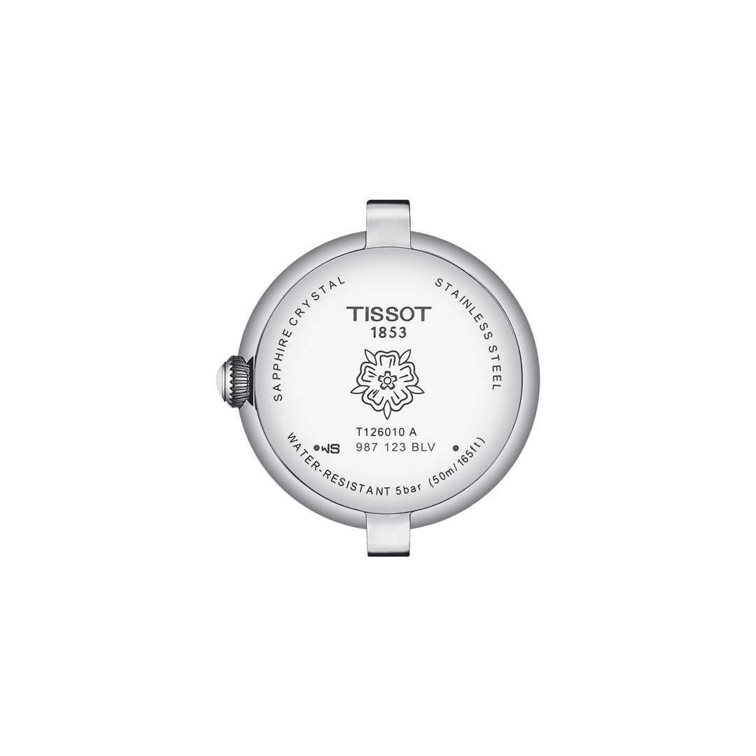 Reloj Tissot Reloj Tissot Hermosa Mujer Pequeña 26mm Blanco Acero Cuarzo T126.010.16.013.01