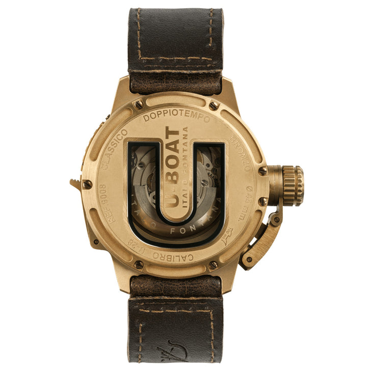 U-Boat Aquarell Uhr 46 Bronze GR 46mm Automatische Bronze Bronze 9008