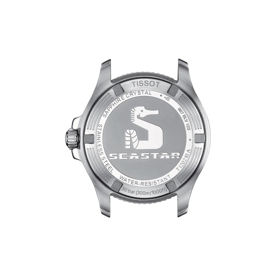 Reloj Tissot Seastar1000 36mm azul de acero de cuarzo T120.210.11.041.00