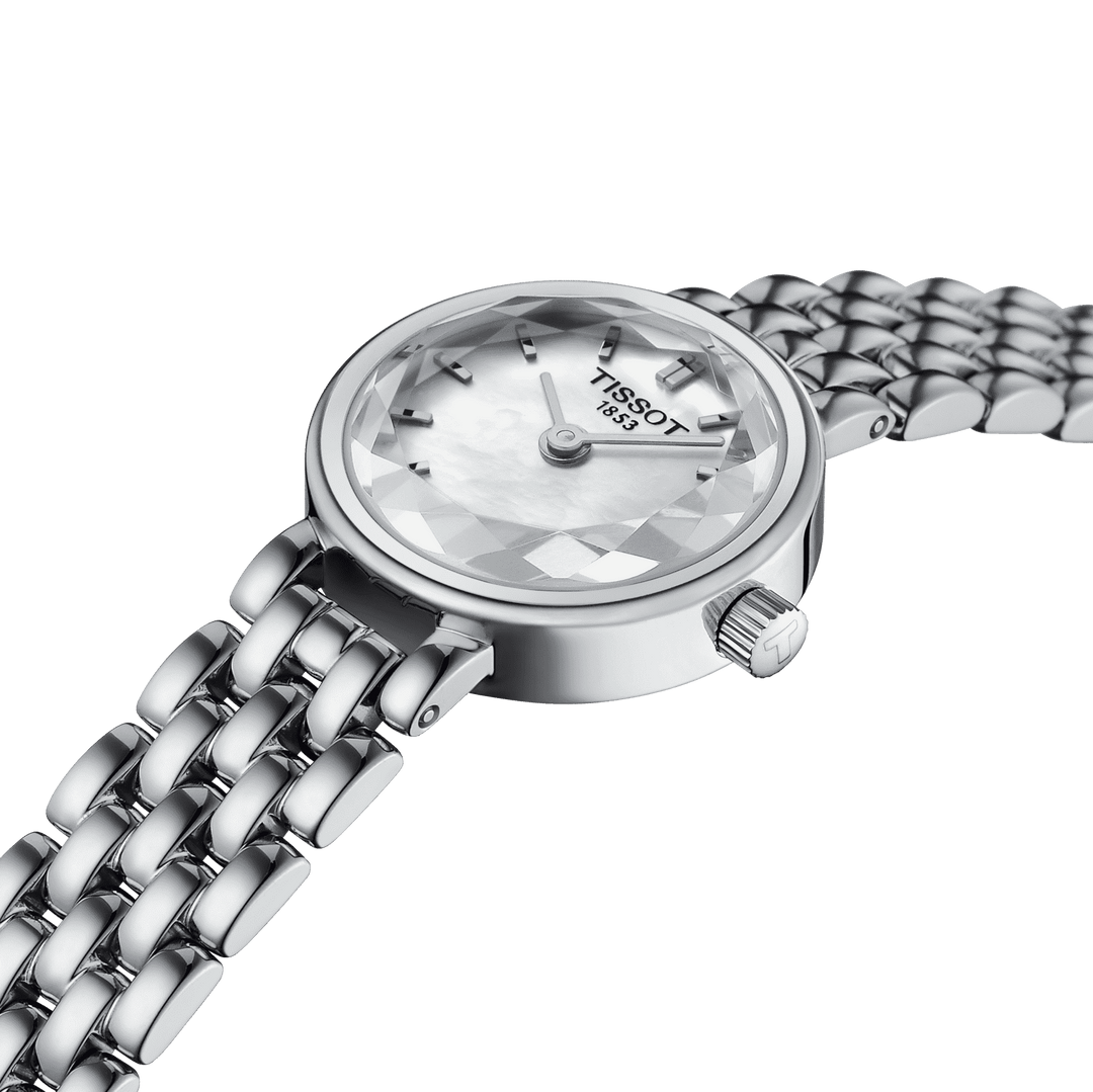 Tissot Watch schöne Runde 19.5mm Madreperper Quarz Stahl T140.009.11.111.00
