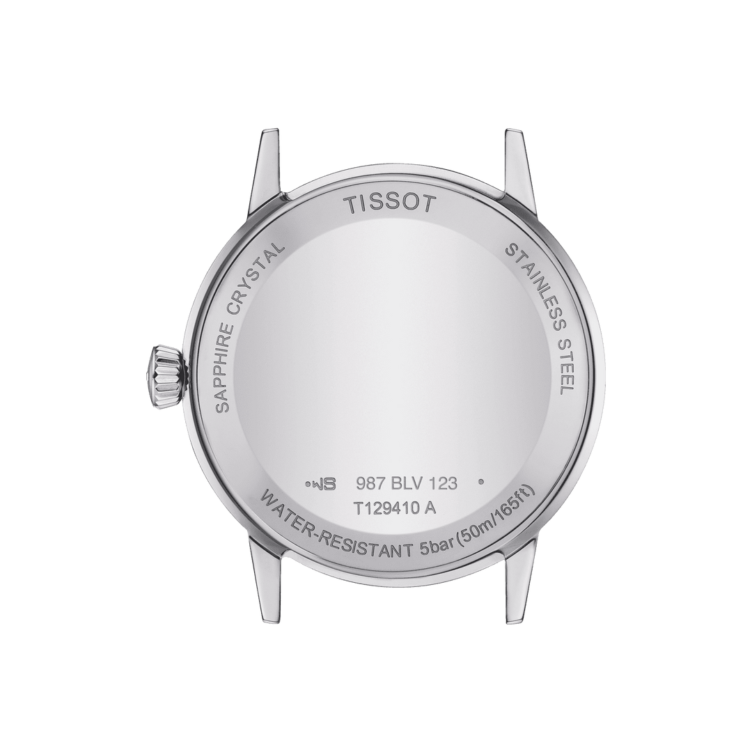 Tissssot watch Classic Dream 42mm silver quartz steel T129.410.111.031.00