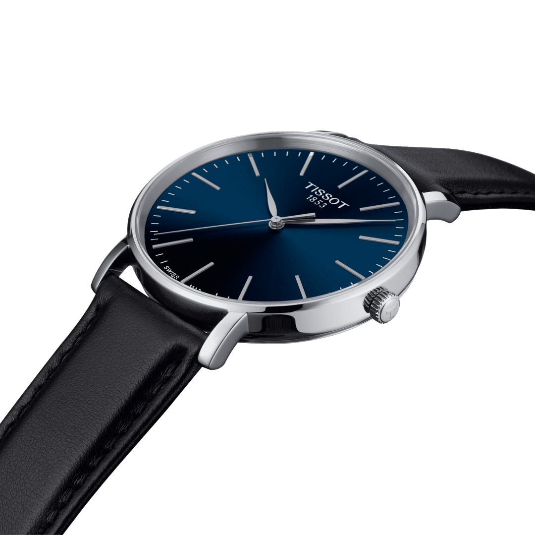 Reloj Tissot Everytime Gent 40mm acero de cuarzo azul T143.410.16.041.00
