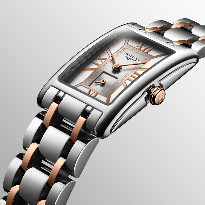 Longines watch DolceVita 20.8x32mm white quartz steel L5.255.5.75.75.7