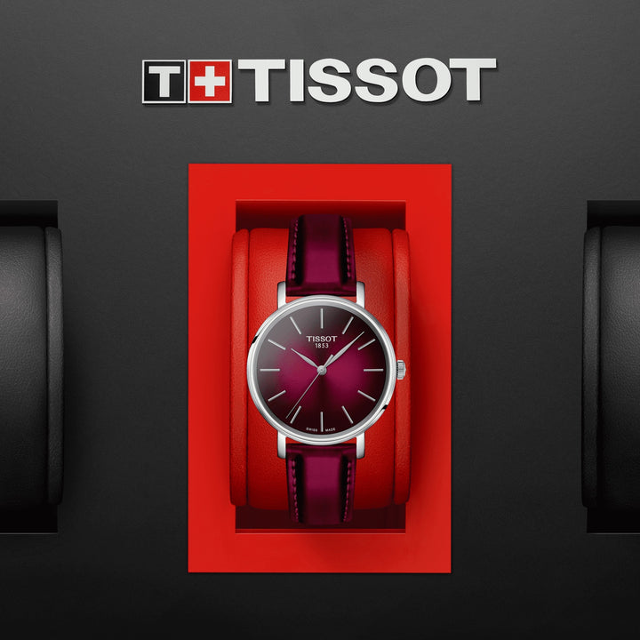 Tissssot watch Everytime Lady 34mm silver quartz steel T143.210.17.331.0