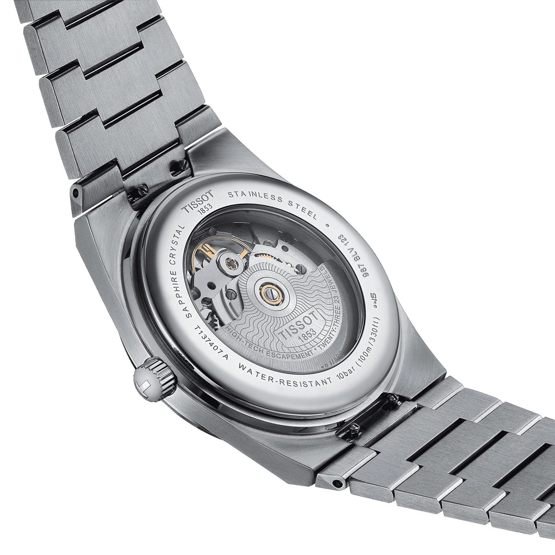 Tissot orologio PRX Powermatic 80 40mm argento automatico acciaio T137.407.21.031.00 - Capodagli 1937