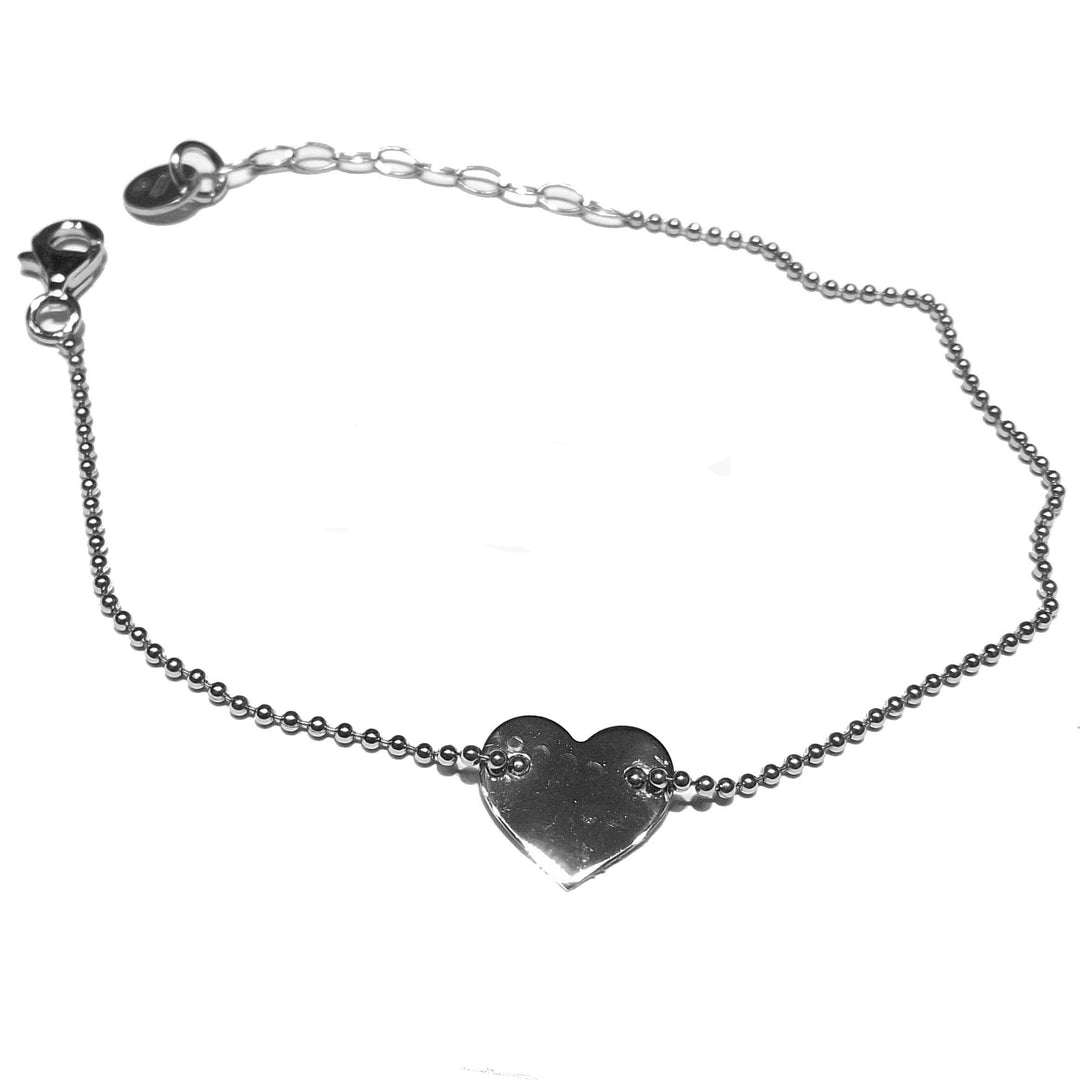 Collar I-Tag Corazón plata 925 CPD-BRA-ARG-0010-B