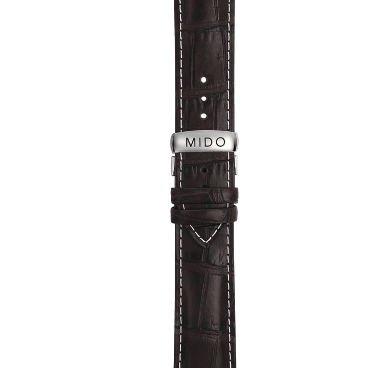 Mido watch Multifort Gent 42mm silver automatic steel M005.430.16.031.80