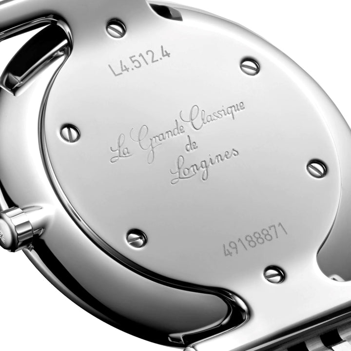 Reloj Longines La Grande Classsica 29mm acero de cuarzo blanco L4.512.4.11.6