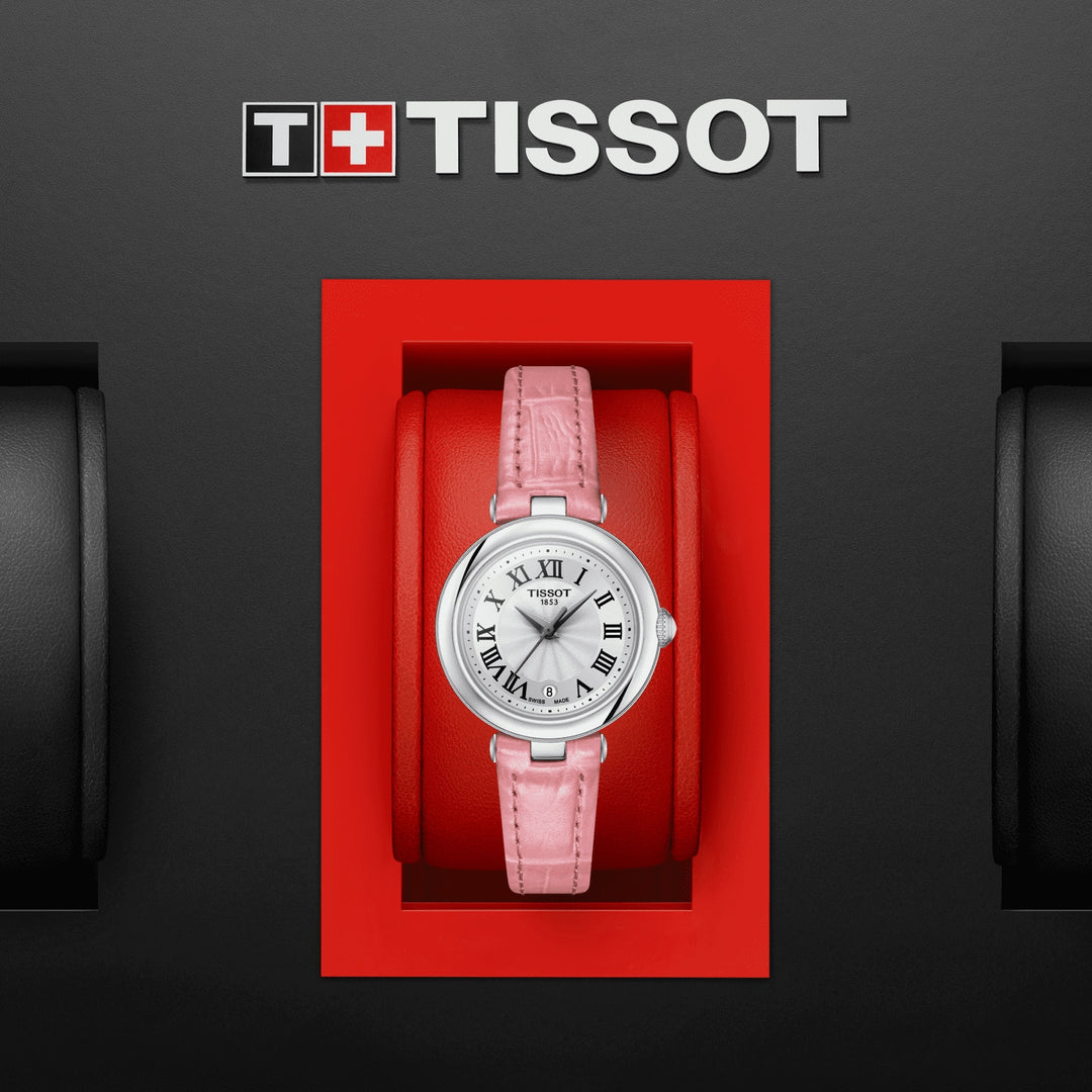 Reloj Tissot Reloj Tissot Hermosa Mujer Pequeña 26mm Blanco Acero Cuarzo T126.010.16.013.01