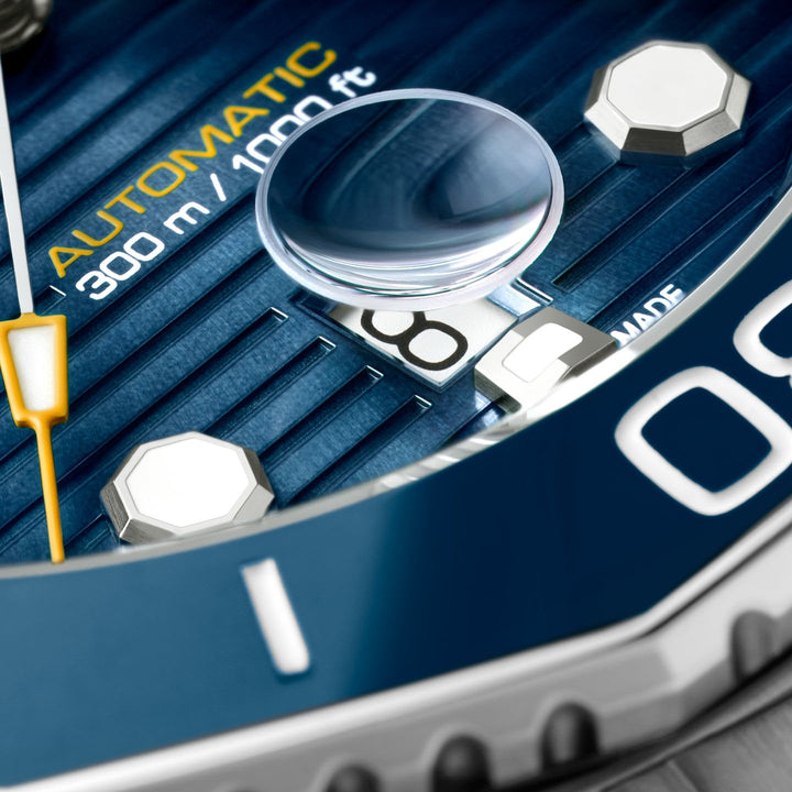 TAG Heuer orologio Aquaracer Professional 300 Calibre 5 43mm blu automatico acciaio WBP201B.BA0632 - Capodagli 1937